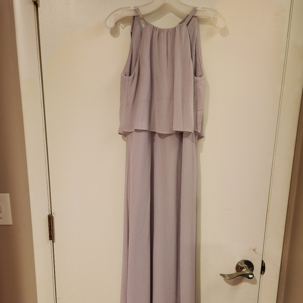 David's Bridal Junior dress, Size 8, Color: Iris, sleeveless, Tags on